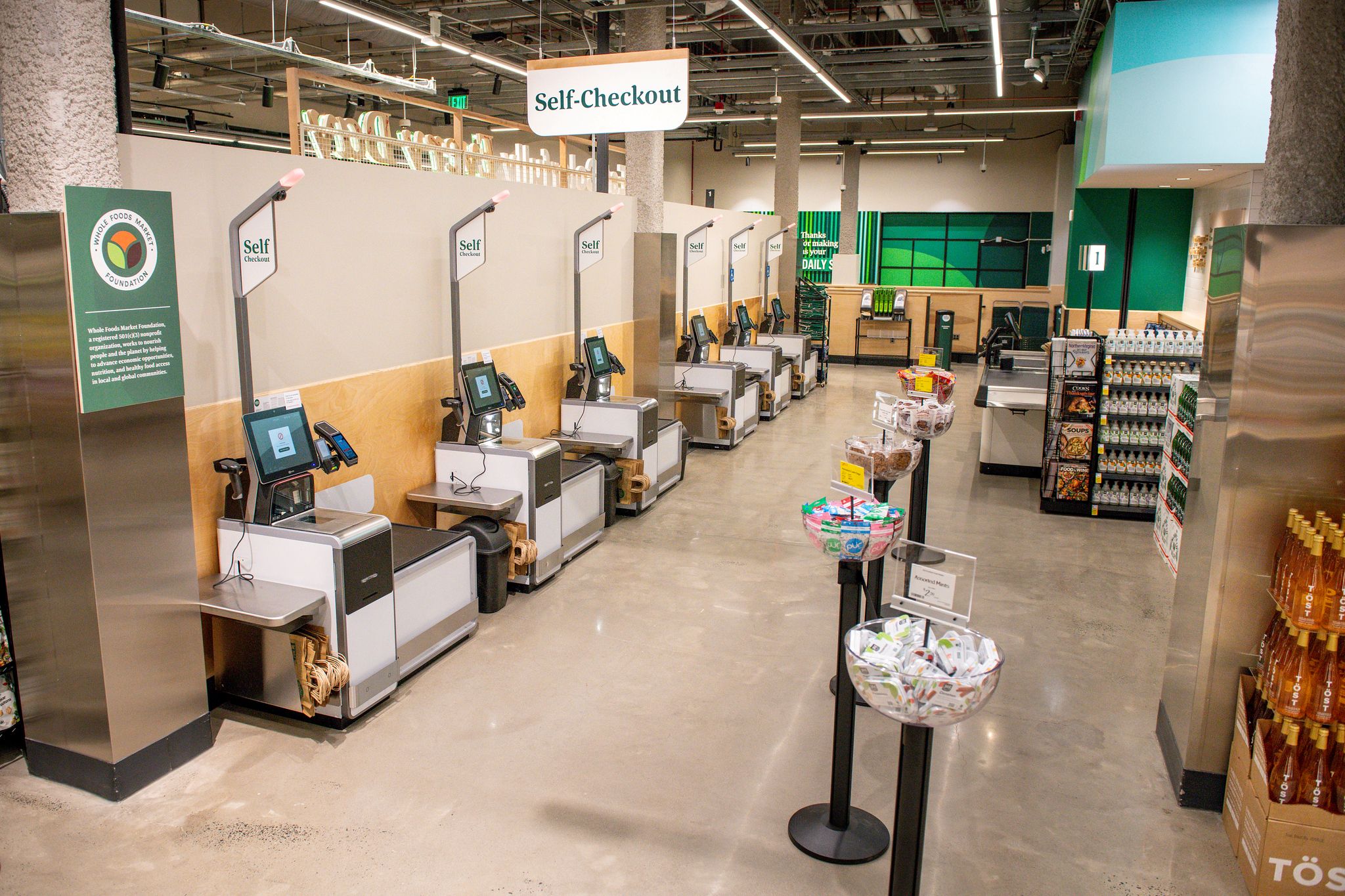 Whole Foods Market Crystal City Daily Shop Self-Checkout